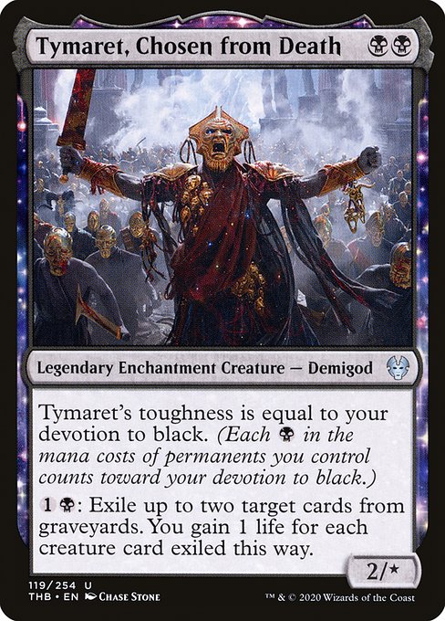 THB: Tymaret, Chosen from Death