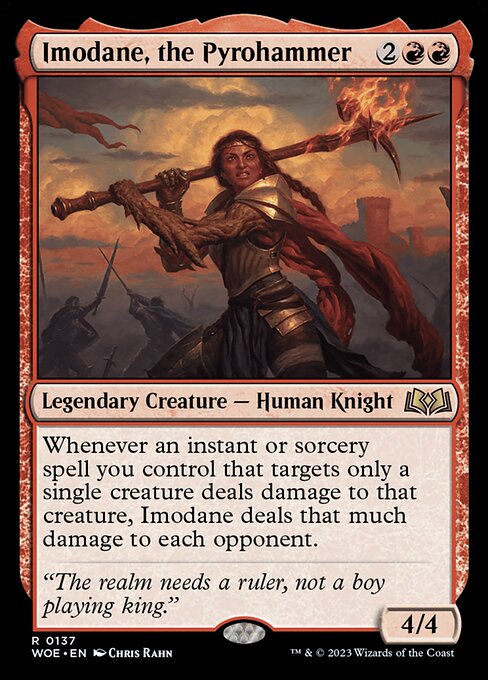 WOE: Imodane, the Pyrohammer (Foil)