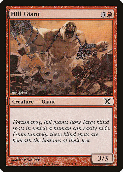 10E: Hill Giant (Foil)