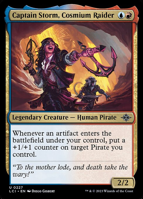 LCI: Captain Storm, Cosmium Raider