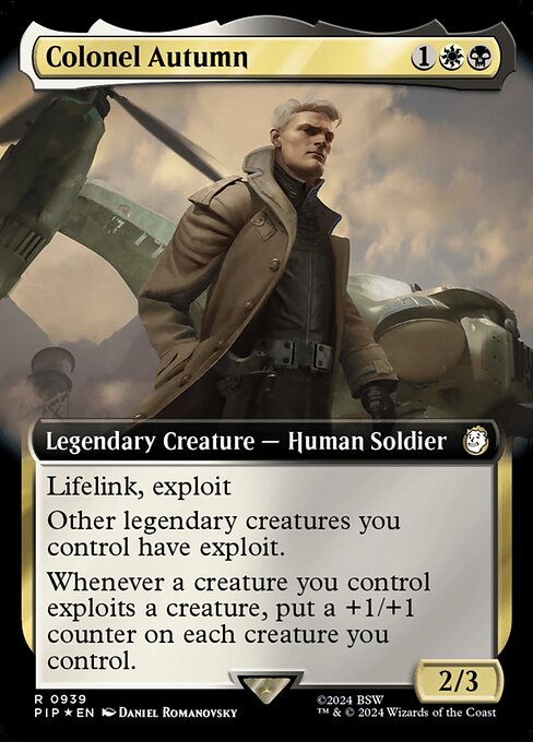 PIP: Colonel Autumn (Extended Art) (Surge Foil)