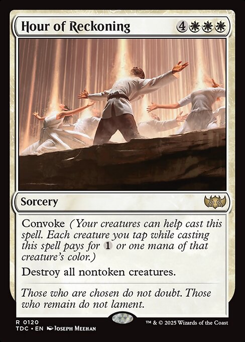TDC: Hour of Reckoning