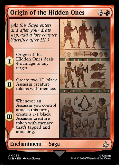 ACR: Origin of the Hidden Ones
