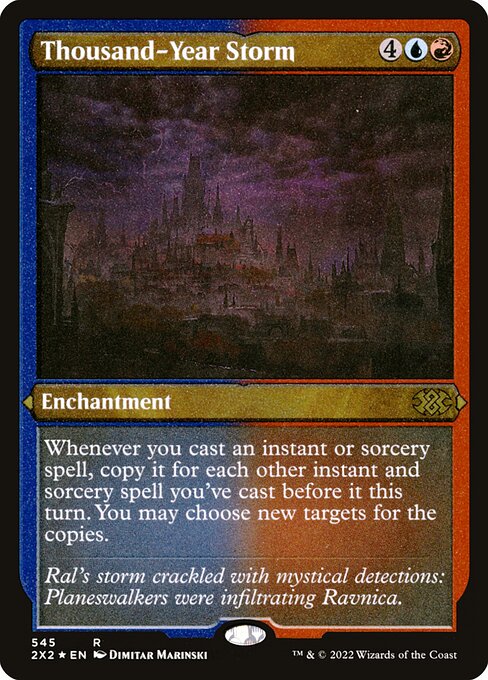 2X2: Thousand-Year Storm (Foil Etched)