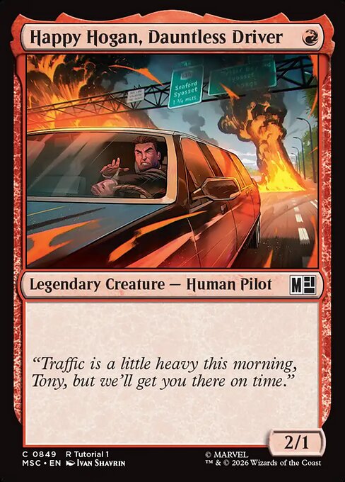 MSC: Happy Hogan, Dauntless Driver (0849)