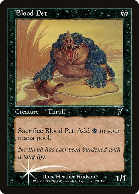 7ED: Blood Pet (Foil)