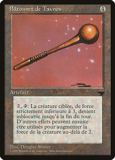 REN: Tawnos's Wand (French) - "Batonnet de Tavnos"