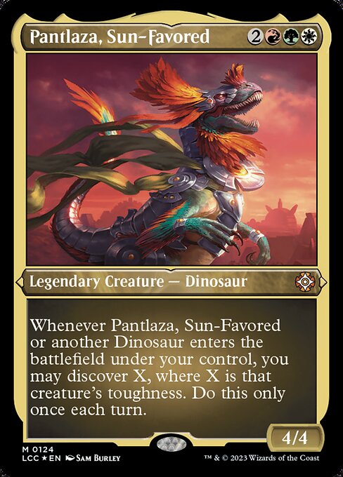 LCC: Pantlaza, Sun-Favored (Display Commander) - Thick Stock
