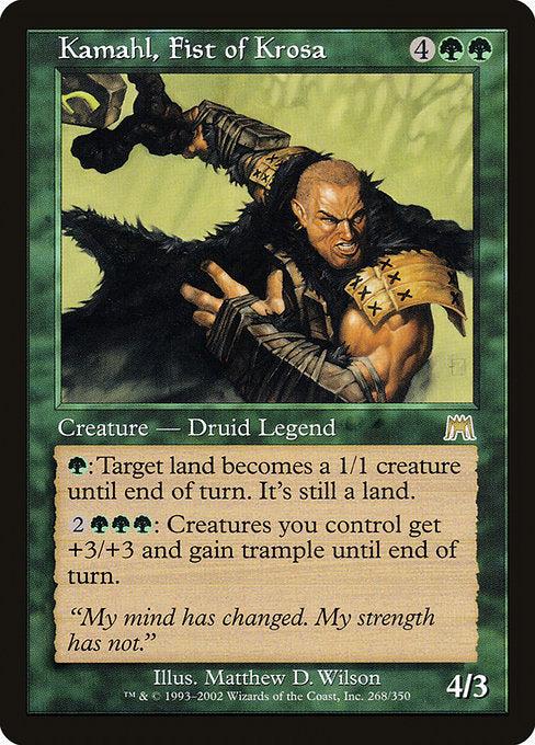 ONS: Kamahl, Fist of Krosa