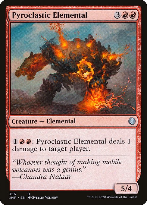 JMP: Pyroclastic Elemental