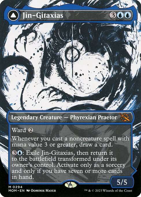 MOM: Jin-Gitaxias (Showcase) (Foil)