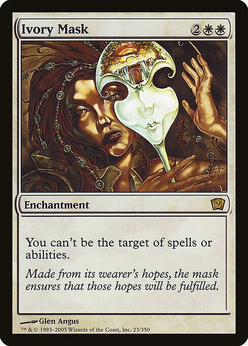 9ED: Ivory Mask (Foil)