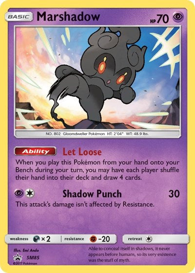 SMP: Marshadow - SM85 (Holofoil)