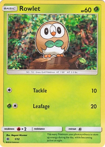MCD17: Rowlet - 1/12 (Holofoil)