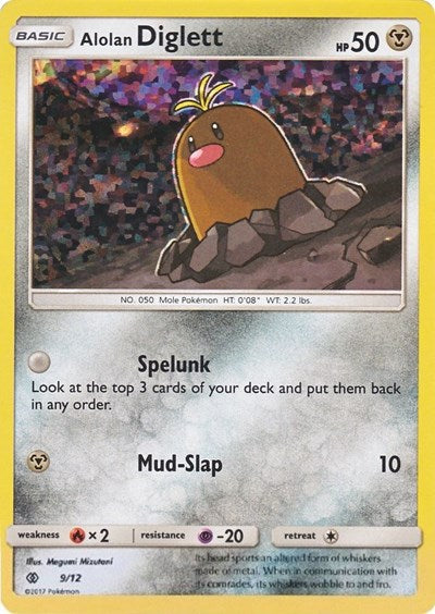 MCD17: Alolan Diglett - 9/12 (Holofoil)