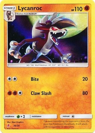 SMK1: Lycanroc (#30 Holofoil) (Holofoil)