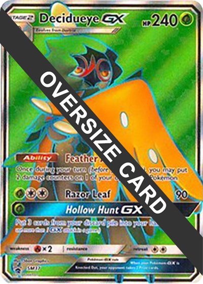 PR: Decidueye GX - SM37 (SM Black Star Promo) (Holofoil)