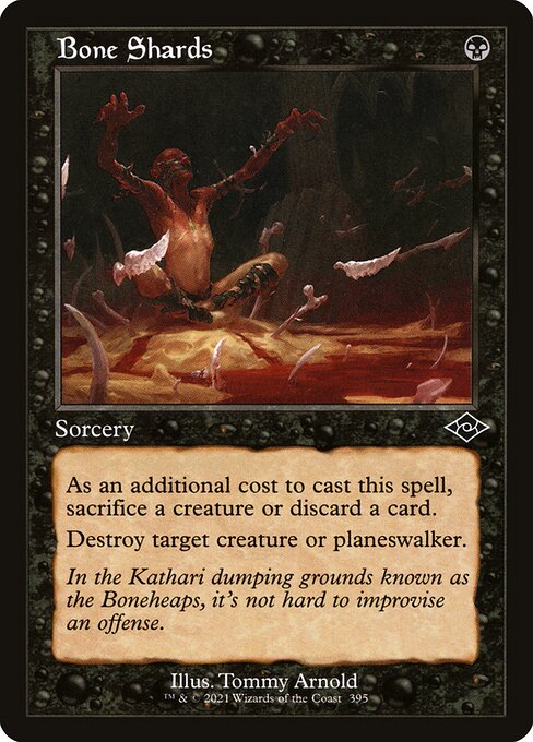 MH2: Bone Shards (Retro Frame) (Foil)