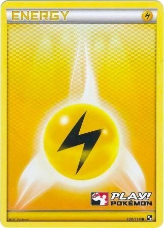 PR: Lightning Energy - 108/114 (Play! Pokemon) (Holofoil)