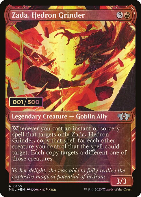 MUL: Zada, Hedron Grinder (Serial Numbered) (Foil)