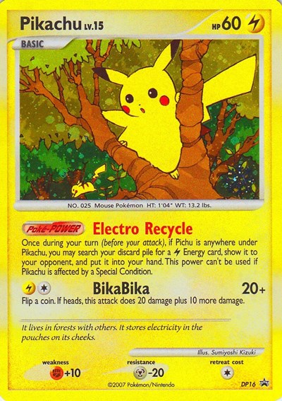 CCP: Pikachu - DP16 (Holofoil)