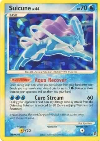 MCAP: Suicune - 19/132 (Cracked Ice Holo) (Holofoil)