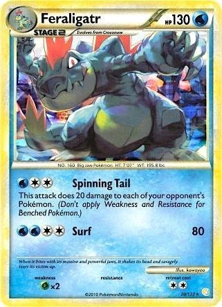 PR: Feraligatr - 20/123 (Cracked Ice Holo) (Holofoil)