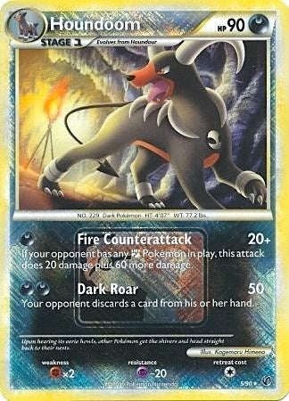 PR: Houndoom - 5/90 (League Promo) (Reverse Holofoil)