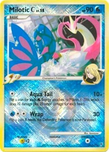 PR: Milotic C - 35/147 (League Promo) (Reverse Holofoil)