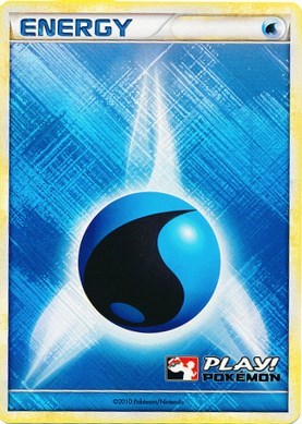 PR: Water Energy (2010 Play! Pokemon) (Holofoil)