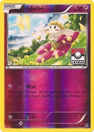 PR: Flabebe - 101/162 (Pokemon League) (Reverse Holofoil)