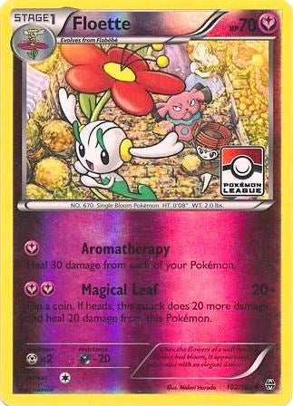 PR: Floette - 102/162 (Pokemon League) (Reverse Holofoil)