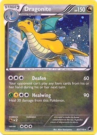 BLE: Dragonite - 83/116 (Cosmos Holo) (Holofoil)