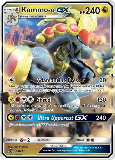 SMP: Kommo-o GX - SM71 (Holofoil)