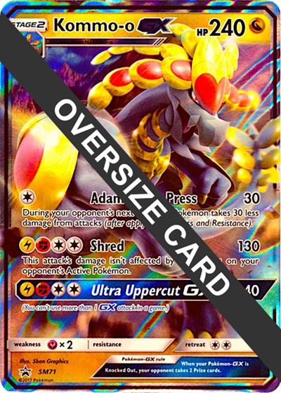 PR: Kommo-o GX - SM71 (SM Black Star Promo) (Holofoil)