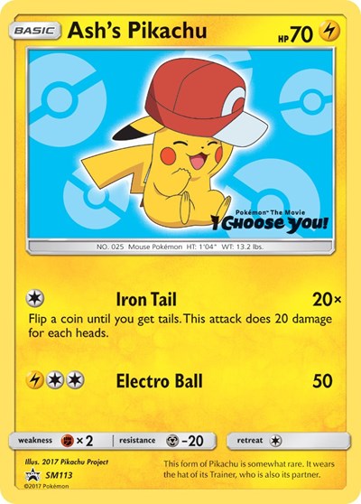 SMP: Ash's Pikachu - SM113