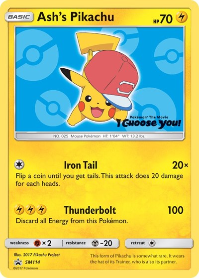 SMP: Ash's Pikachu - SM114