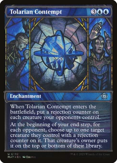 MAT: Tolarian Contempt (Halo Foil)
