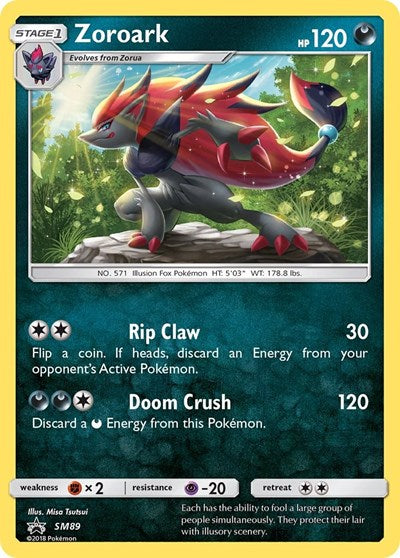 SMP: Zoroark - SM89 (Holofoil)