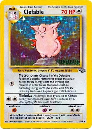 PR: Clefable (Prerelease) (Holofoil)