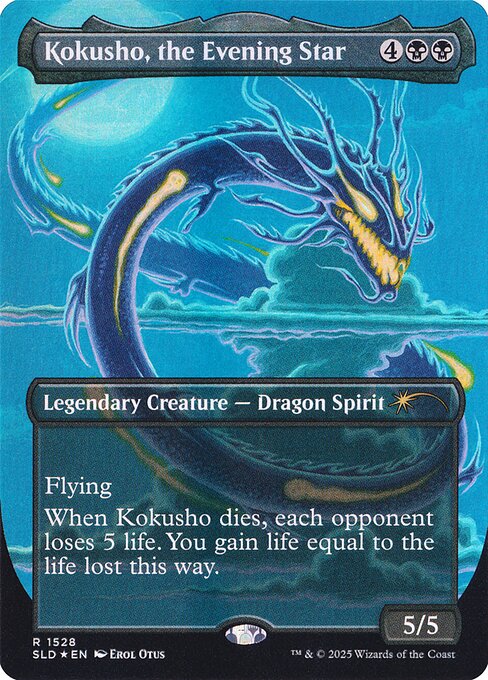 SLD: Kokusho, the Evening Star (Rainbow Foil)