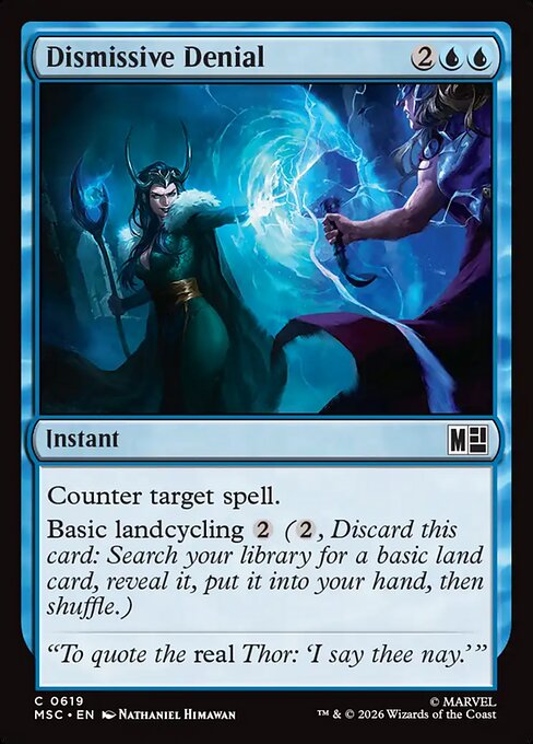 MSC: Dismissive Denial (Foil)