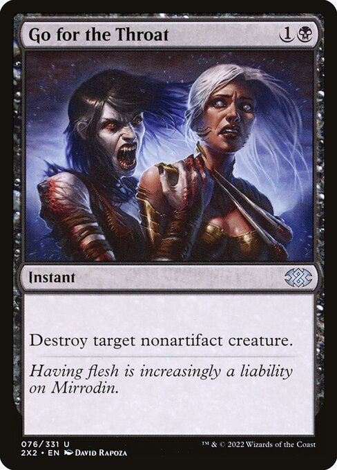 2X2: Go for the Throat (Foil)