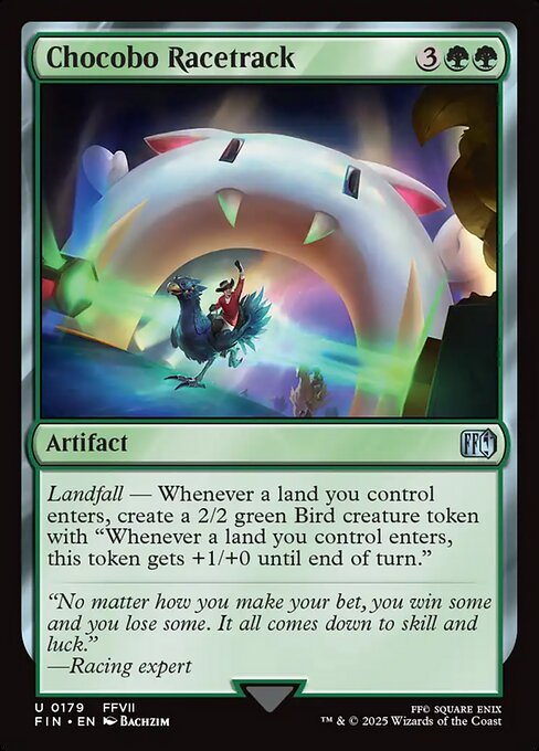 FIN: Chocobo Racetrack (Foil)