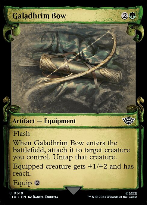 LTR: Galadhrim Bow (Showcase Scrolls) (Foil)