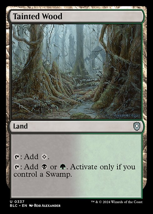 BLC: Tainted Wood