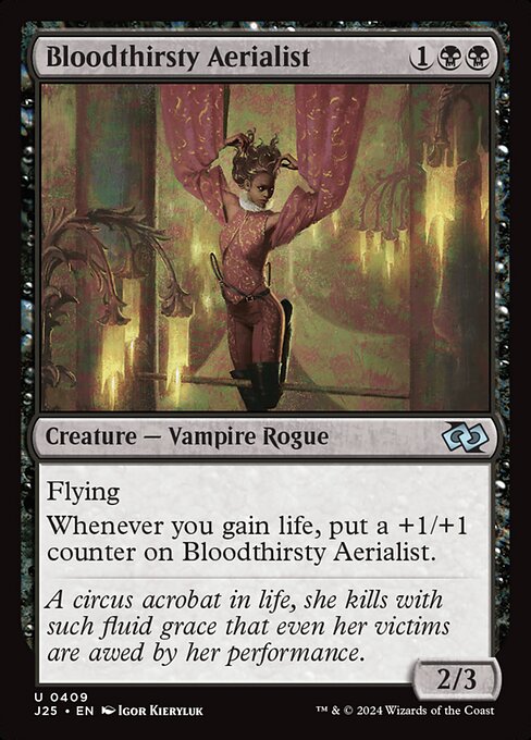 J25: Bloodthirsty Aerialist