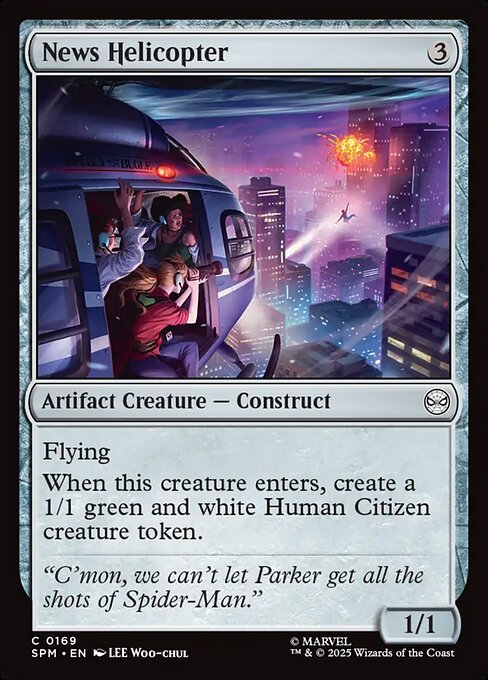 SPM: News Helicopter (Foil)
