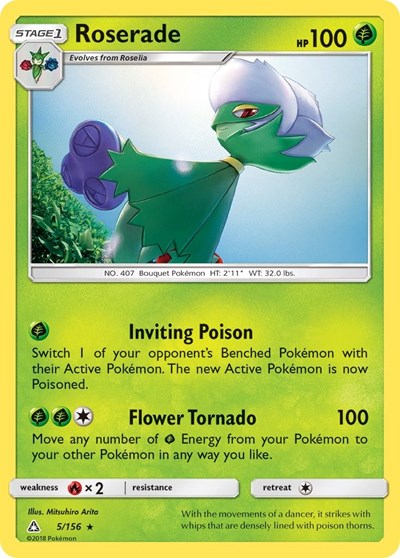 SM05: Roserade (Reverse Holofoil)