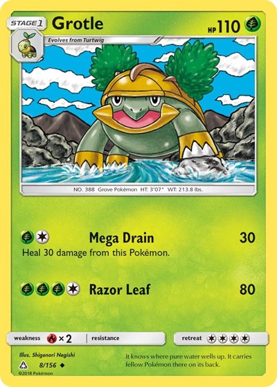 SM05: Grotle (Reverse Holofoil)